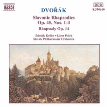 Antonin Dvorak (1841-1904): Slawische Rhapsodien op.45 Nr.1-3, CD