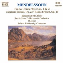 Felix Mendelssohn Bartholdy (1809-1847): Klavierkonzerte Nr.1 & 2, CD