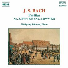 Johann Sebastian Bach (1685-1750): Partiten BWV 827 & 828, CD