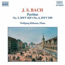 Johann Sebastian Bach (1685-1750): Partiten BWV 829 & 830, CD