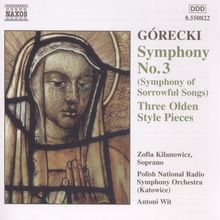 Henryk Mikolaj Gorecki (1933-2010): Symphonie Nr.3 