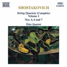 Dimitri Schostakowitsch (1906-1975): Streichquartette Nr.4,6,7, CD