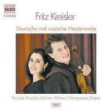 Fritz Kreisler (1875-1962): Werke für Violine & Klavier, CD