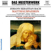 Johann Sebastian Bach (1685-1750): Matthäus-Passion BWV 244, 3 CDs