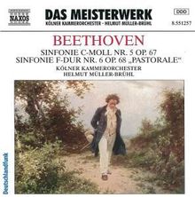 Ludwig van Beethoven (1770-1827): Symphonien Nr.5 & 6, CD
