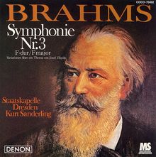 Johannes Brahms (1833-1897): Symphonie Nr.3, CD