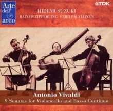Antonio Vivaldi (1678-1741): Sonaten für Cello & Bc RV 39-47, 2 CDs