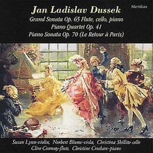 Johann Ludwig Dussek (1760-1812): Klavierquartett op.41, CD