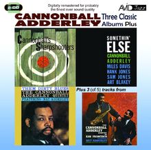 Julian 'Cannonball' Adderley  (1928-1975): Three Classic Albums Plus, 2 CDs