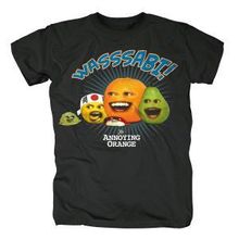 Annoying Orange: Wasssabi Characters (Größe S), T-Shirt