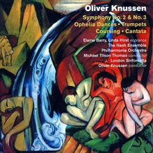 Oliver Knussen (geb. 1952): Symphonien Nr.2 & 3, CD