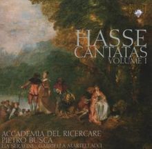 Johann Adolph Hasse (1699-1783): Kantaten Vol.1, CD