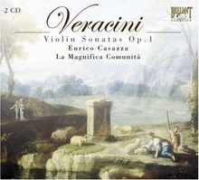 Francesco Veracini (1690-1768): Sonaten für Violine & Bc op.1 Nr.1-12, 2 CDs
