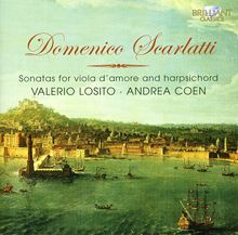 Domenico Scarlatti (1685-1757): Cembalosonaten für Viola D'Amore & Cembalo, CD