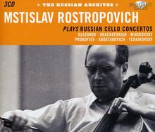 Mstislav Rostropovich - The Russian Archives, 3 CDs