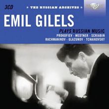 Emil Gilels - Russian Archives, 3 CDs