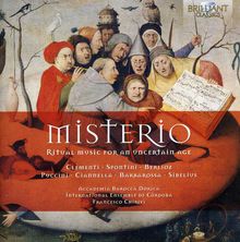 Misterio - Ritual Music For An Uncertain Age, CD