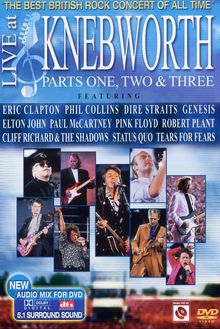 Live At Knebworth Parts 1, 2 & 3, 2 DVDs