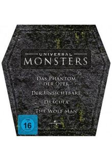 Monster Grabstein Box, 4 DVDs