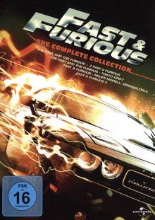 The Fast And The Furious 1-5, 5 DVDs