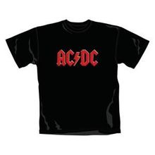 AC/DC: Red Logo (Größe L), T-Shirt