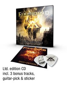 Firewind: Days Of Defiance (Limited Edition), CD