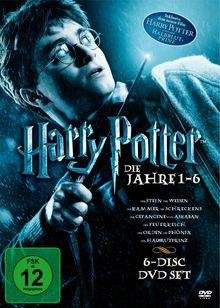 Harry Potter 1-6, 6 DVDs