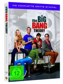 The Big Bang Theory Season 3, 4 DVDs