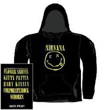 Nirvana: Smiley Pullover Hoody (Größe S), T-Shirt