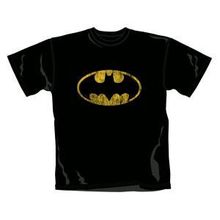 Batman: Distressed Logo (Größe S), T-Shirt