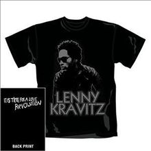 Lenny Kravitz: Revolution (Größe S), T-Shirt