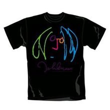 John Lennon: John Lennon Face (Größe L), T-Shirt