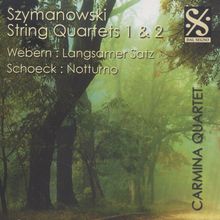 Karol Szymanowski (1882-1937): Streichquartette Nr.1 & 2, CD