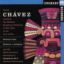 Carlos Chavez (1899-1978): Symphonien Nr.1,2,4, CD