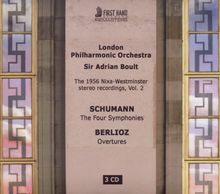 Robert Schumann (1810-1856): Symphonien Nr.1-4, 3 CDs