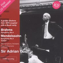 Johannes Brahms (1833-1897): Symphonie Nr.4, CD