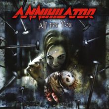 Annihilator: All For You, CD