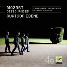 Wolfgang Amadeus Mozart (1756-1791): Streichquartette Nr.15 & 19, CD