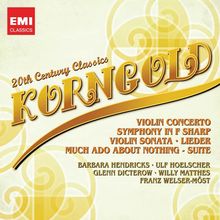 Erich Wolfgang Korngold (1897-1957): Symphonie op.40, 2 CDs