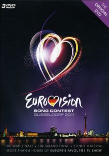 Eurovision Song Contest Düsseldorf 2011, 3 DVDs