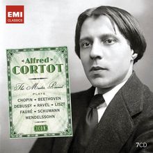 Alfred Cortot - The Master Pianist (Icon Series), 7 CDs