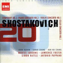 Dimitri Schostakowitsch (1906-1975): Symphonie Nr.1, 2 CDs