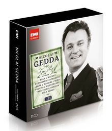 Nicolai Gedda - Lyric Poet of the Tenor Voice (Icon Series), 11 CDs