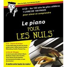 Le Piano Pour Les Nuls, 6 CDs