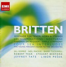 Benjamin Britten (1913-1976): Les Illuminations op.18, 2 CDs