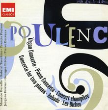 Francis Poulenc (1899-1963): Konzerte, 2 CDs