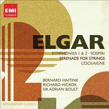 Edward Elgar (1857-1934): Symphonien Nr.1 & 2, 2 CDs