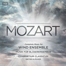 Wolfgang Amadeus Mozart (1756-1791): Serenaden & Divertimenti für Bläser (Gesamtaufnahme), 7 CDs
