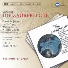 Wolfgang Amadeus Mozart (1756-1791): Die Zauberflöte, 2 CDs