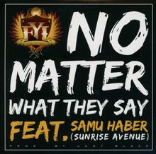Follow Your Instinct: No Matter What They Say (Feat.Samu Haber - Sunrise Avenue), Maxi-CD